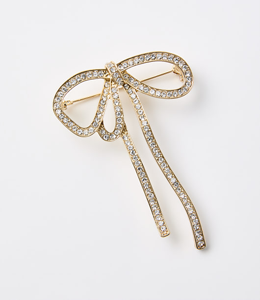 Loft Bow Brooch