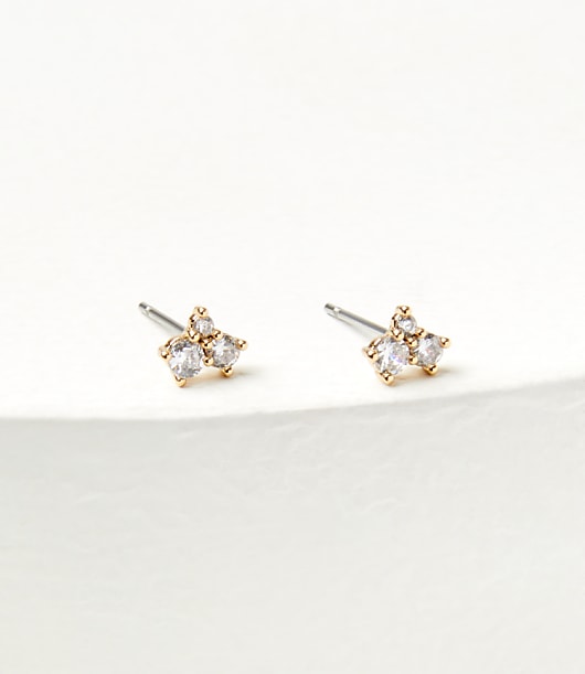 Loft Demi Fine Cluster Stud Earrings