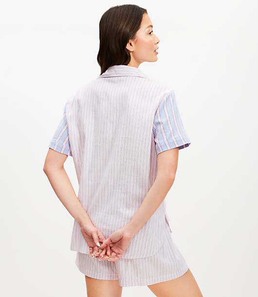 Striped Pajama Set
