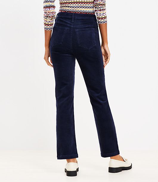 Straight Corduroy Pants