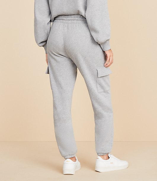 Lou & Grey Fluffy Fleece Cargo Joggers