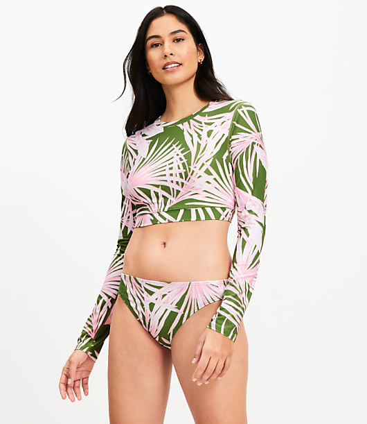 Loft LOFT Beach Island Frond Classic Bikini Bottom
