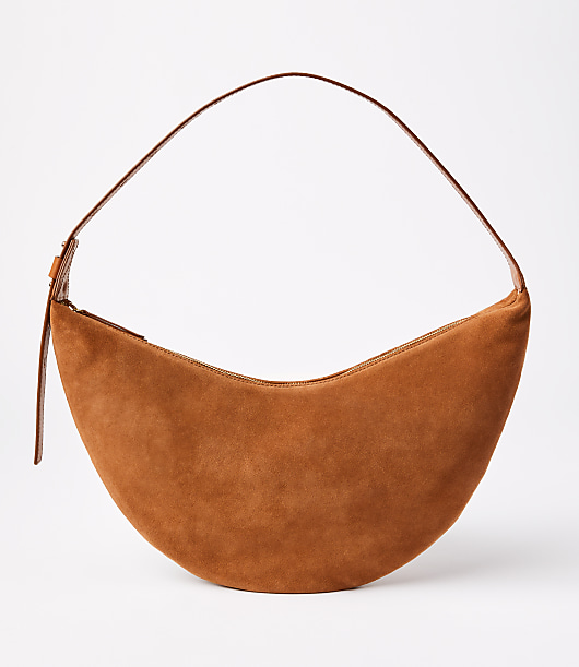 Loft Suede Hobo Bag