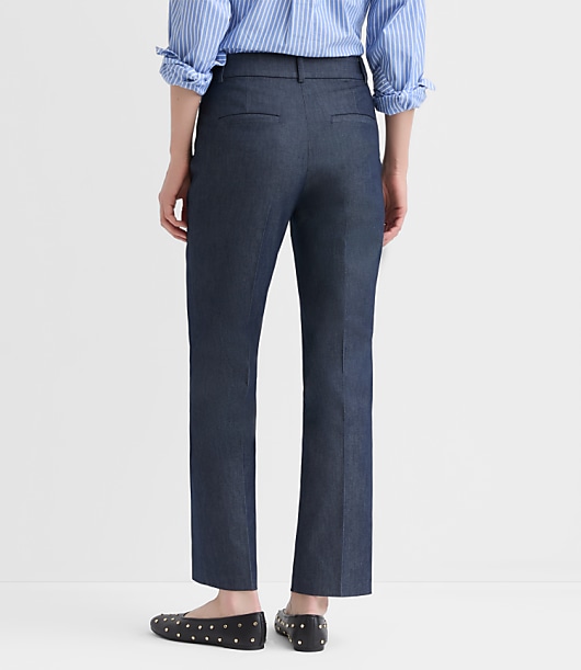 Tall Parker Straight Pants in Refined Denim