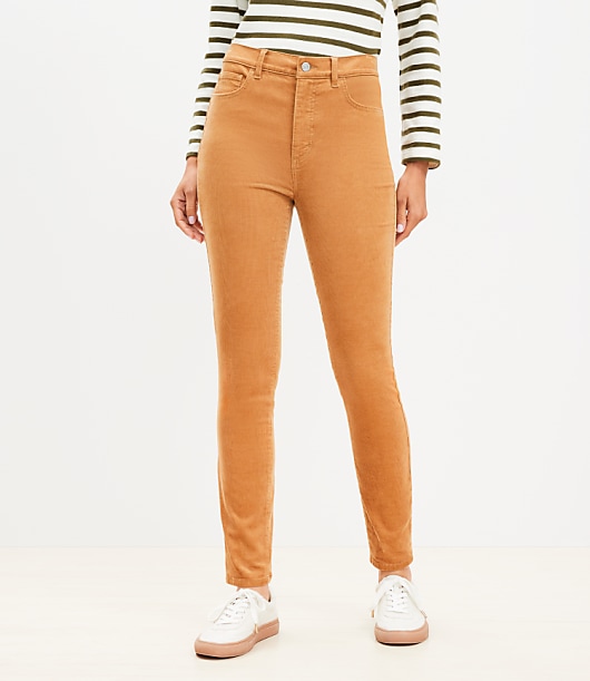 Petite Skinny Pants in Corduroy