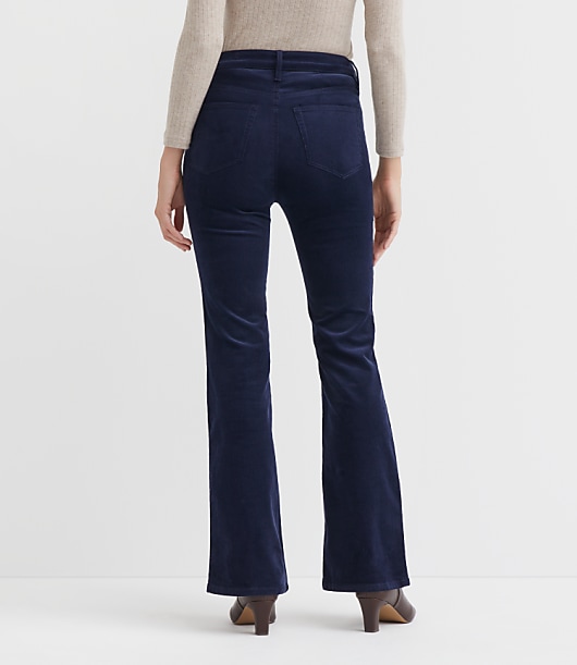 Slim Flare Pants in Corduroy