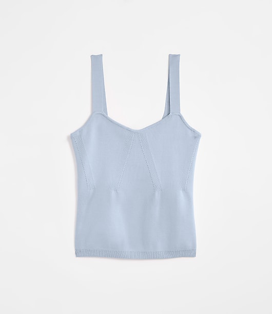 LOFT Versa Bustier Sweater Cami