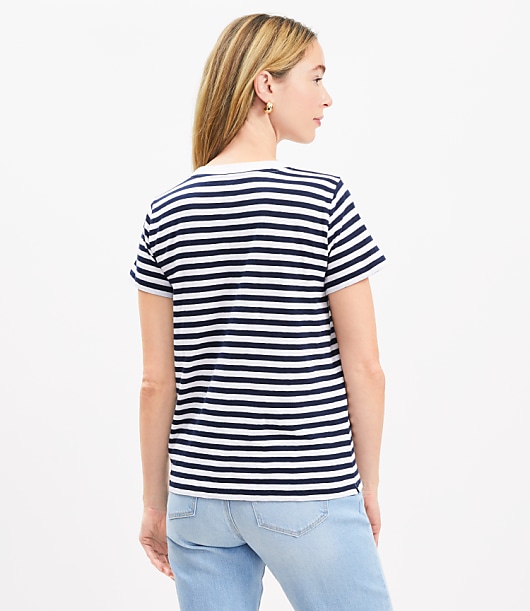 Striped Everyday Crew Tee