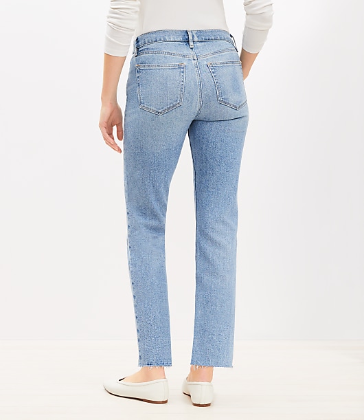 Fresh Cut Mid Rise Slim Jeans in Classic Mid Wash