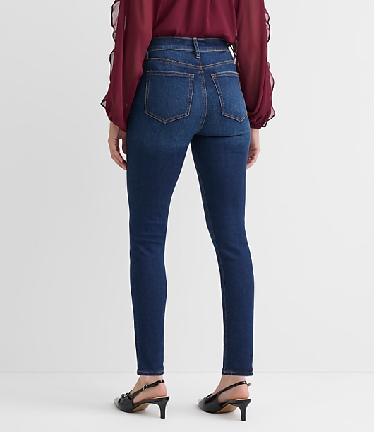 High Rise Skinny Jeans in Vintage Dark Wash