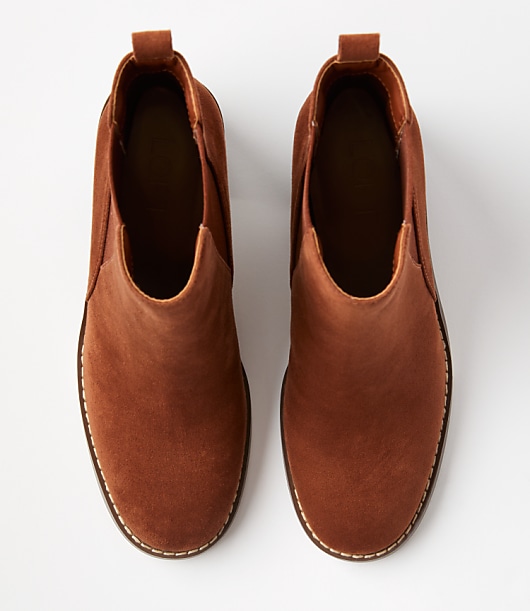 Block Heel Chelsea Boots