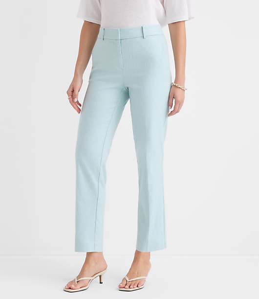 Petite Riviera Slim Pants in Linen Blend