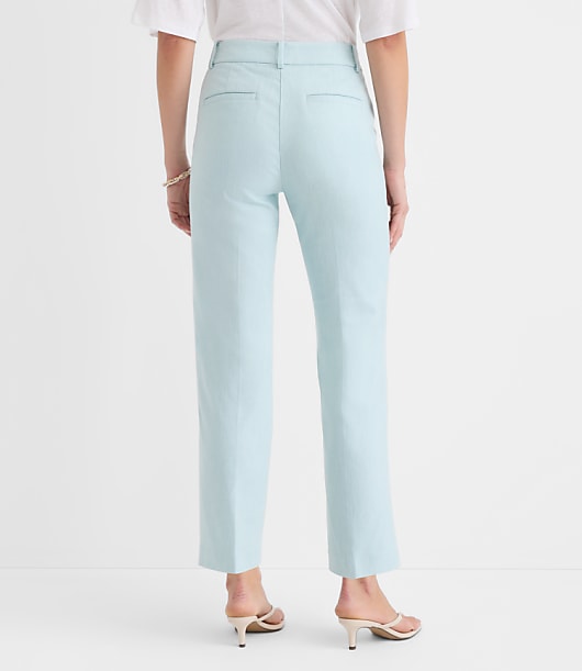 Petite Riviera Slim Pants in Linen Blend