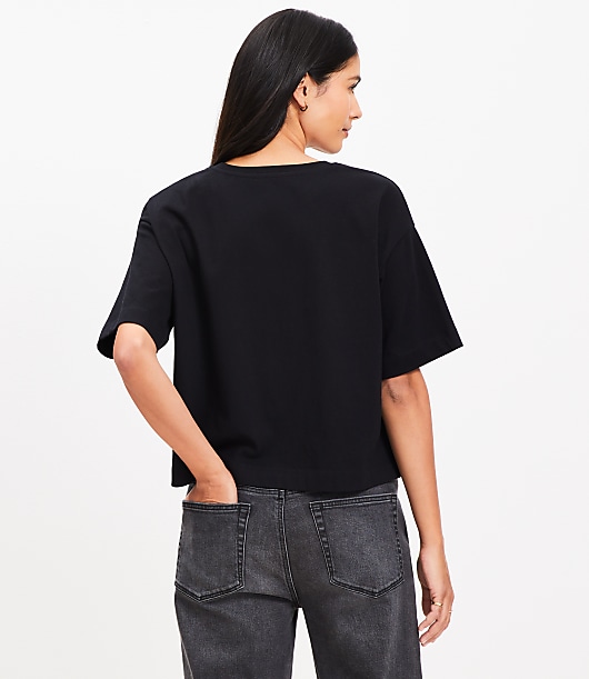 Petite Jersey Modern Tee