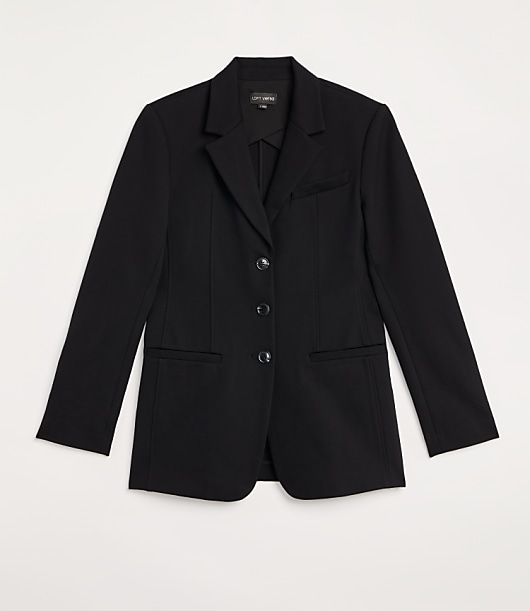 LOFT Versa Ponte Deluxe Sculpted Blazer