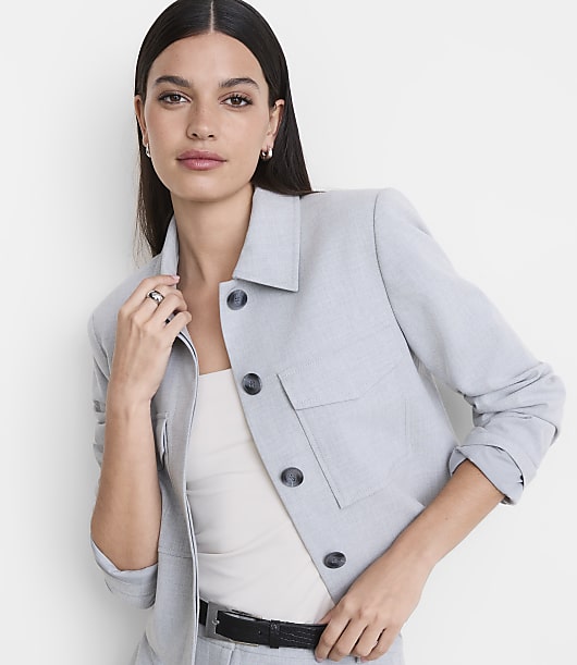 LOFT Versa Seasonless Stretch Pocket Jacket