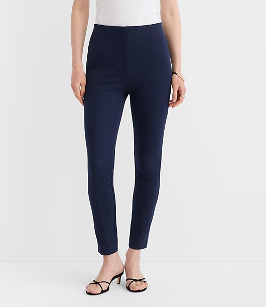 Kendall Skinny Pants in Bi-Stretch - Deep Space Blue