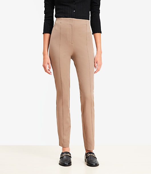 Kendall Skinny Pants in Bi-Stretch - Pine Bark