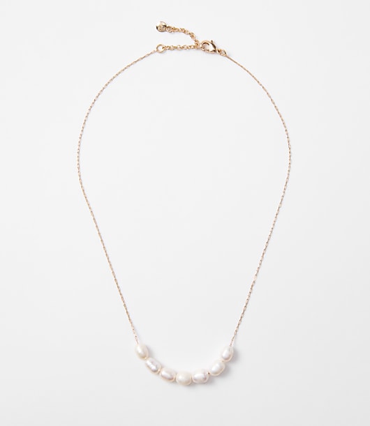 Loft Freshwater Pearl Delicate Necklace