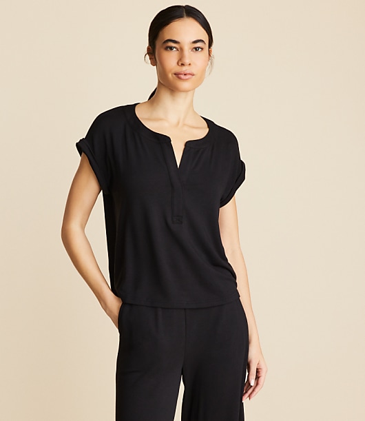 Lou & Grey Signaturesoft Henley Top