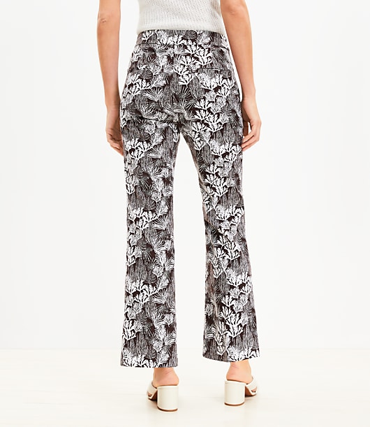 Kick Crop Pants in Coral Reef Pique