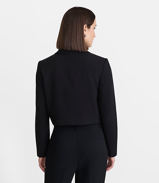 Petite LOFT Versa Seasonless Stretch Patch Pocket Jacket