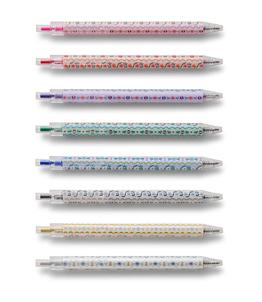 Rifle Paper Co. Delphine Gel Pen Set of 8