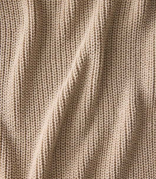 Haven Well Within Organic Cotton Shaker Stitch Heathered Cardigan
