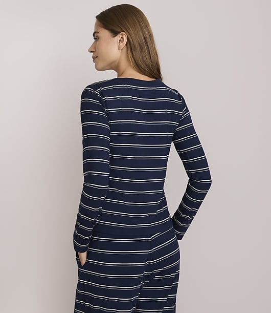 Lou & Grey Striped Essential Modal Pajama Tee