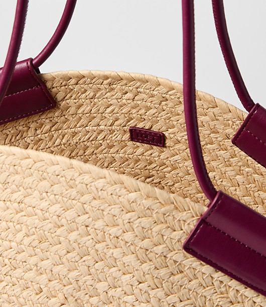 Raffia Tote Bag