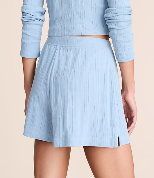 Lou & Grey Pointelle Pajama Shorts