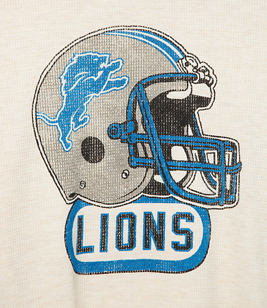 Junk Food Detroit Lions Helmet Crop Thermal