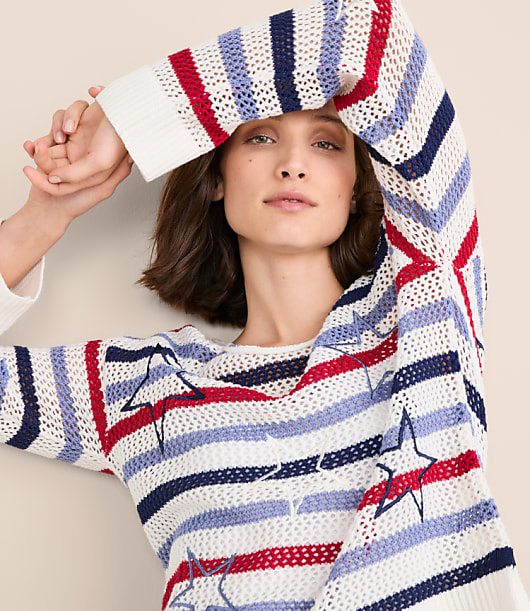 Lou & Grey Stars & Stripes Sweater