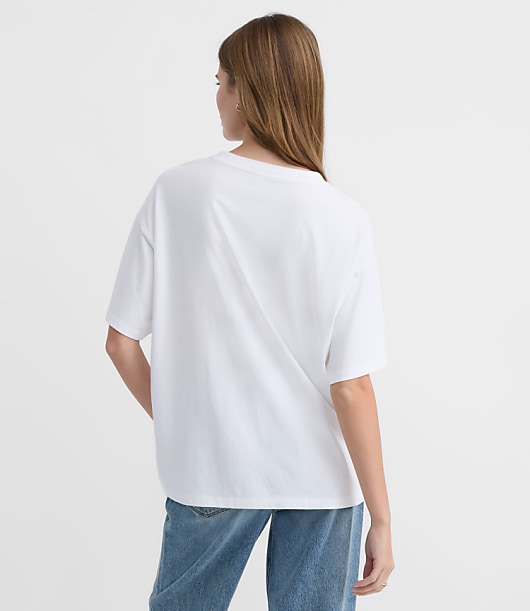 Palm Tree Oversized Jersey Tee