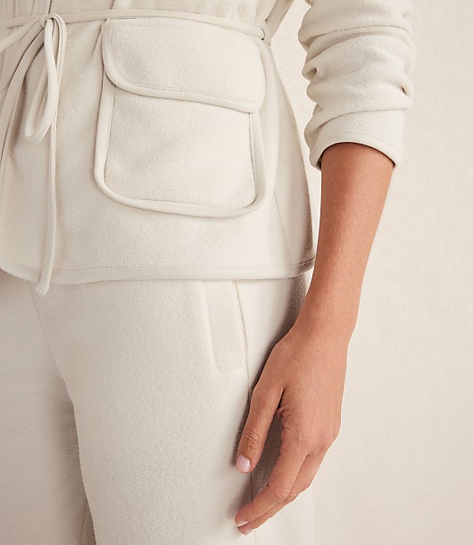 Haven Well Within Brushed Terry Open Front Jacket