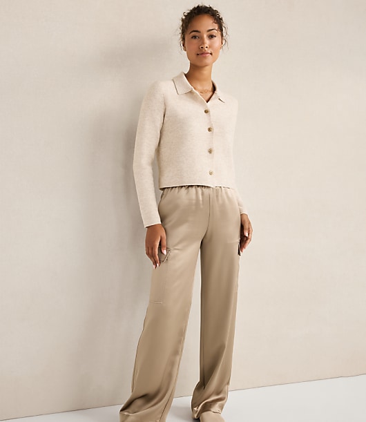 Haven Well Within Wool Blend Sweater Jacket - Light Oyster Heather