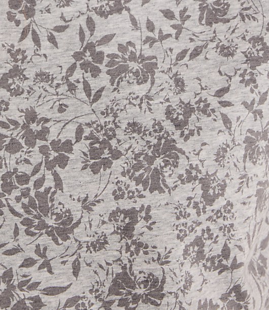 Haven Well Within Organic Cotton Jersey Muted Floral Bateau Neck Tee