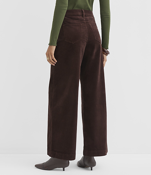 Tall Wide Leg Corduroy Pants