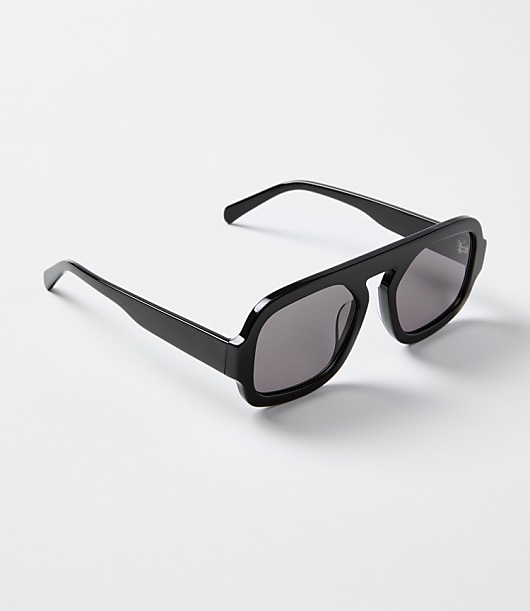 Loft LOFT Versa Modern Aviator Sunglasses