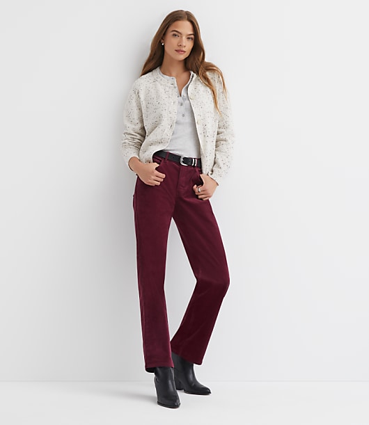 Flecked Saddle Sleeve Cardigan