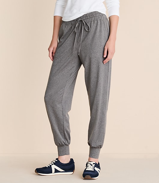 Lou & Grey Heathered Brushedsoft Joggers