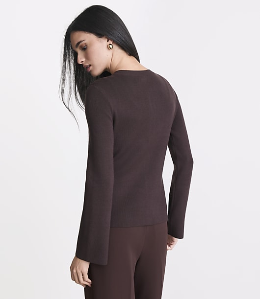 LOFT Versa Front Split Cardigan