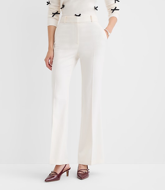 Flare Pants in Twill
