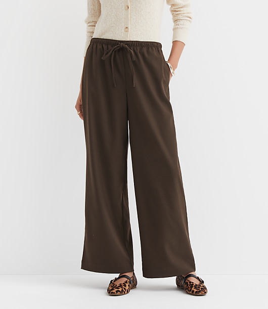 Sawyer Pull On Pants in Brushed Flannel