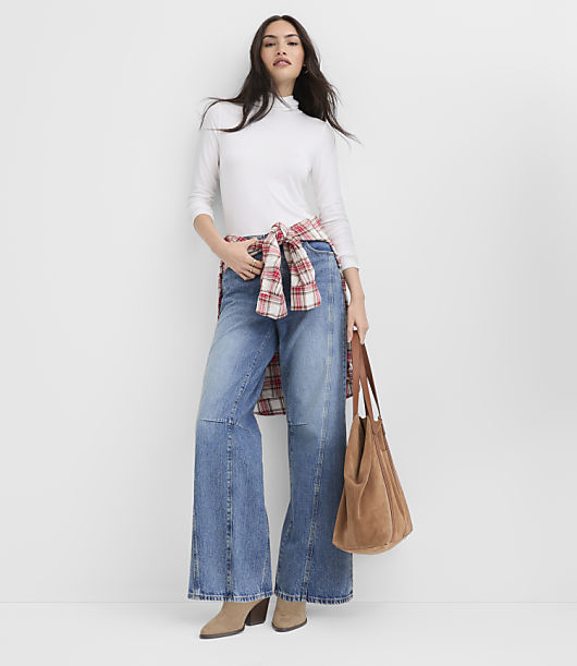 Micro Modal Turtleneck Top