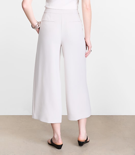 LOFT Versa Crepe Drape Culottes