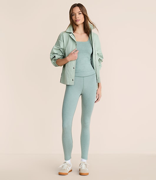 Loft Lou & Grey Heathered Brushedsoft Leggings
