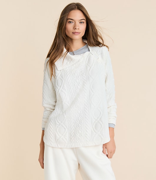 Lou & Grey Alpine Zip Tunic Top