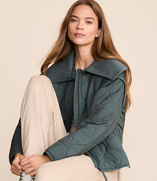 Petite Lou & Grey Quilted Jacket