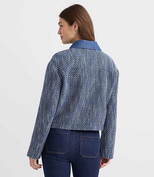 Denim Tweed Jacket